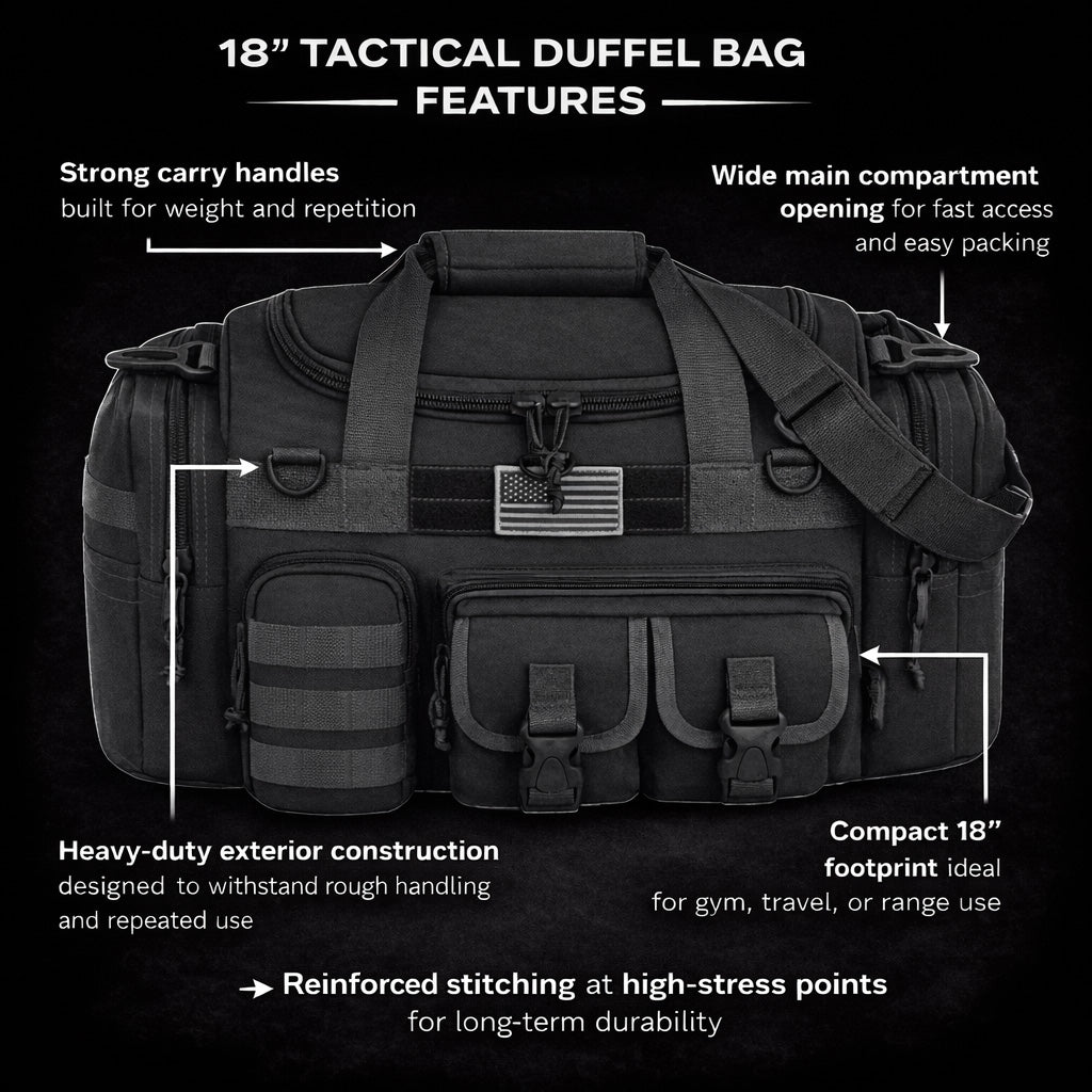 Shadow Gear SGD18 Tactical Duffel Bag (18