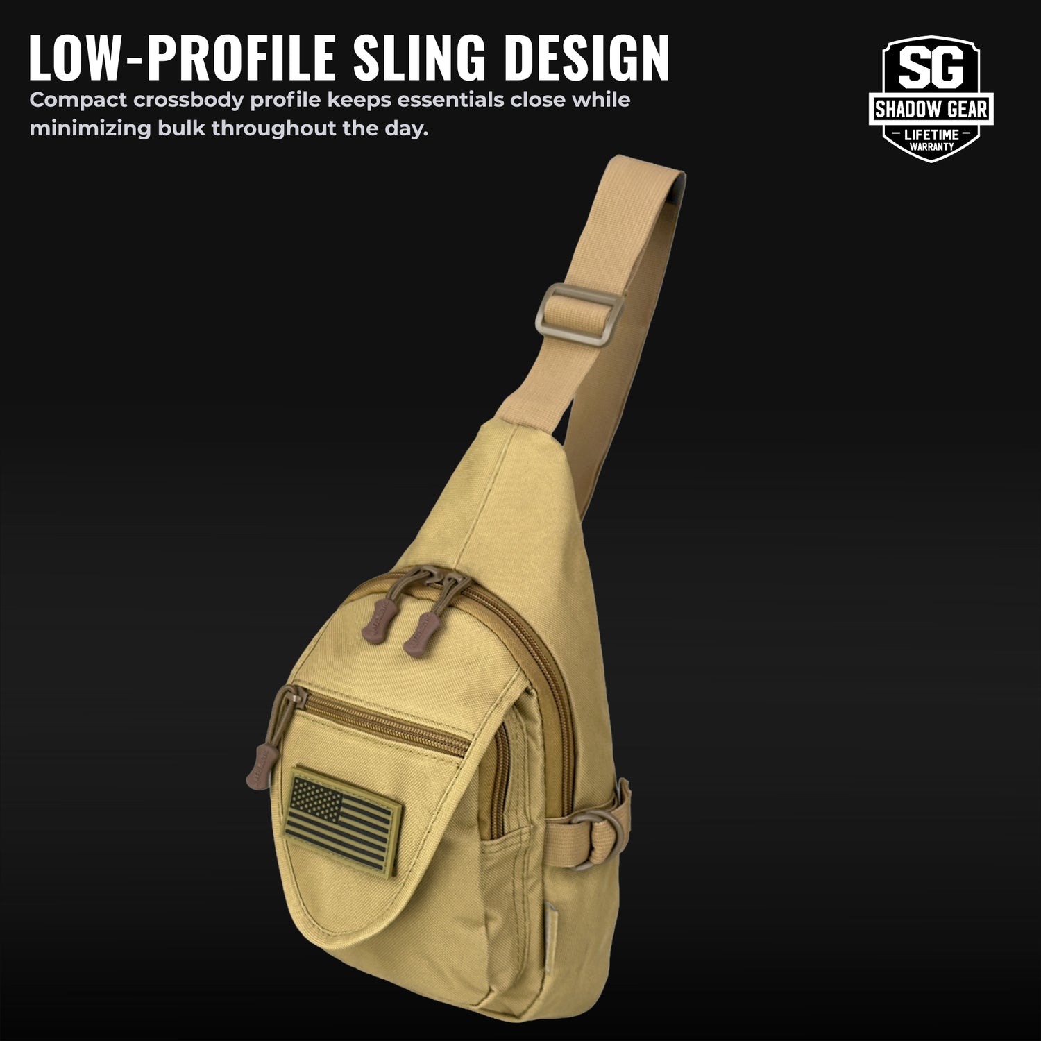 Shadow Gear SG713 Utility Chest Pack - Tactical Sling Bag