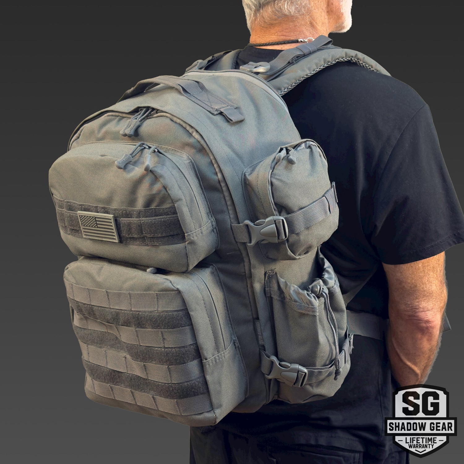 SG715 | Tactical MOLLE Expandable Backpack & Trekking Bag