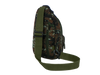 Camouflage sling bag on a white background