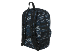 Camouflage backpack on a white background