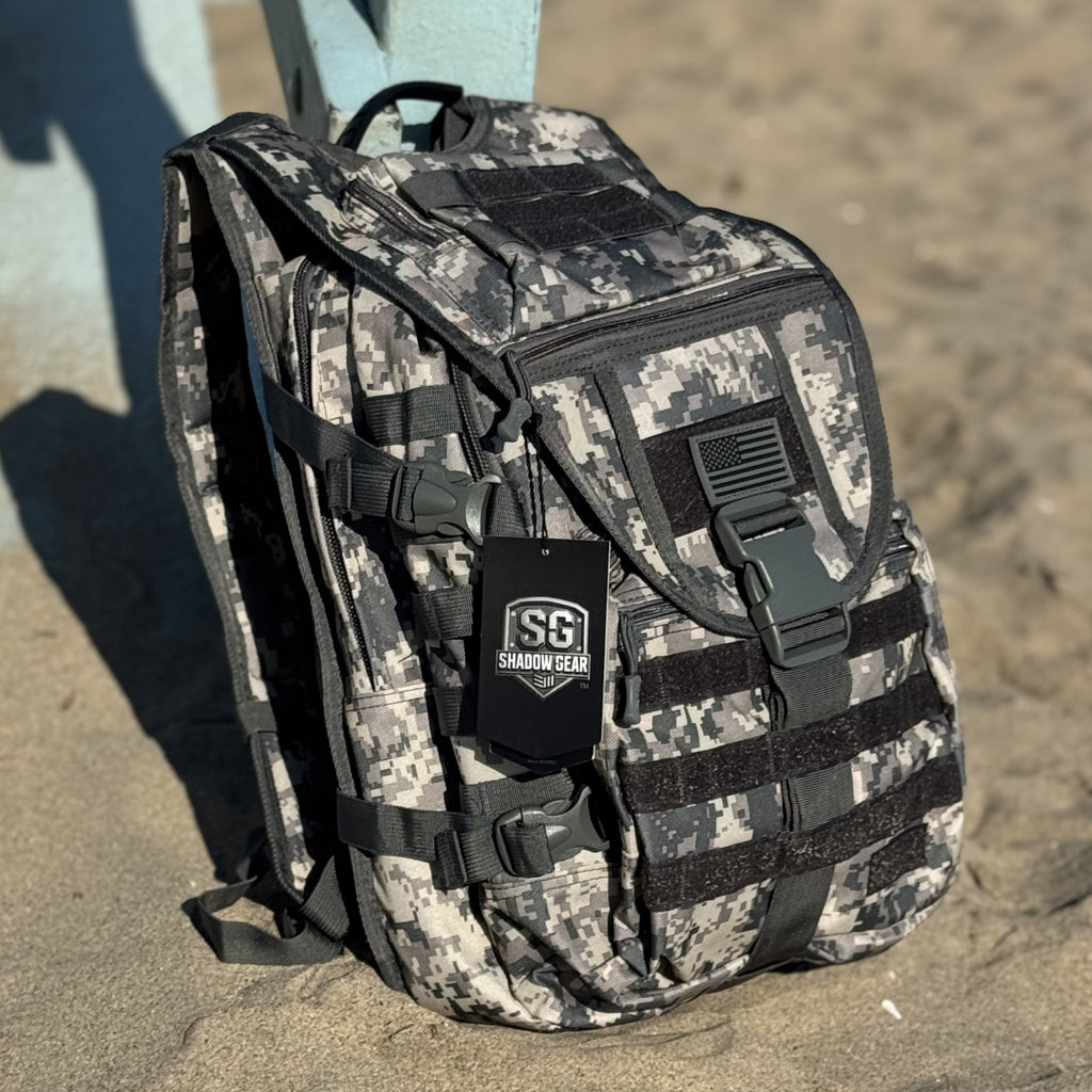 SG704 | Tactical MOLLE Military Rucksack & Laptop Bag