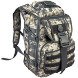 Shadow Gear Transit 35L commuter laptop backpack in ACU camo, angle view