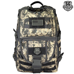 SG704 Transit 34L Commuter Laptop Backpack in ACU - front view