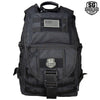 SG704 Transit 34L Commuter Laptop Backpack in Black - front view