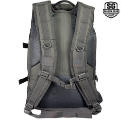 SG704 Transit 34L Commuter Laptop Backpack in DCG - back view