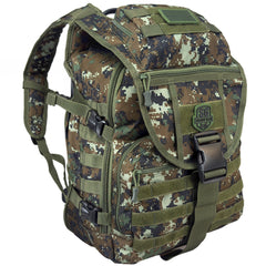 SG704 Transit 34L Commuter Laptop Backpack in Green ACU - angle view