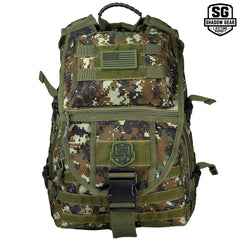 SG704 Transit 34L Commuter Laptop Backpack in Green ACU - front view