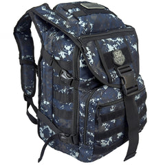 SG704 Transit 34L Commuter Laptop Backpack in Navy ACU - angle view