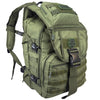 SG704 Transit 34L Commuter Laptop Backpack in Olive - angle view