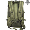 SG704 Transit 34L Commuter Laptop Backpack in Olive - back view