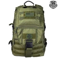 SG704 Transit 34L Commuter Laptop Backpack in Olive - front view
