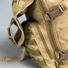 SG704 Transit 34L Commuter Laptop Backpack - front flap pass-through pocket detail