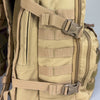 SG704 Transit 34L Commuter Laptop Backpack - side MOLLE webbing detail