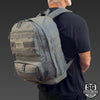 SG709 Shadow Gear Tactical MOLLE Backpack - Compact 3-Day Assault Pack in Black