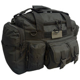 Shadow Gear Traverse 18 42L Tactical MOLLE Duffel Bag in Black, angle view