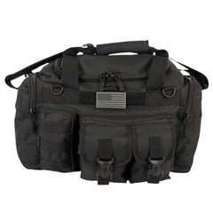 Shadow Gear Traverse 18 42L Tactical MOLLE Duffel Bag in Black, front view
