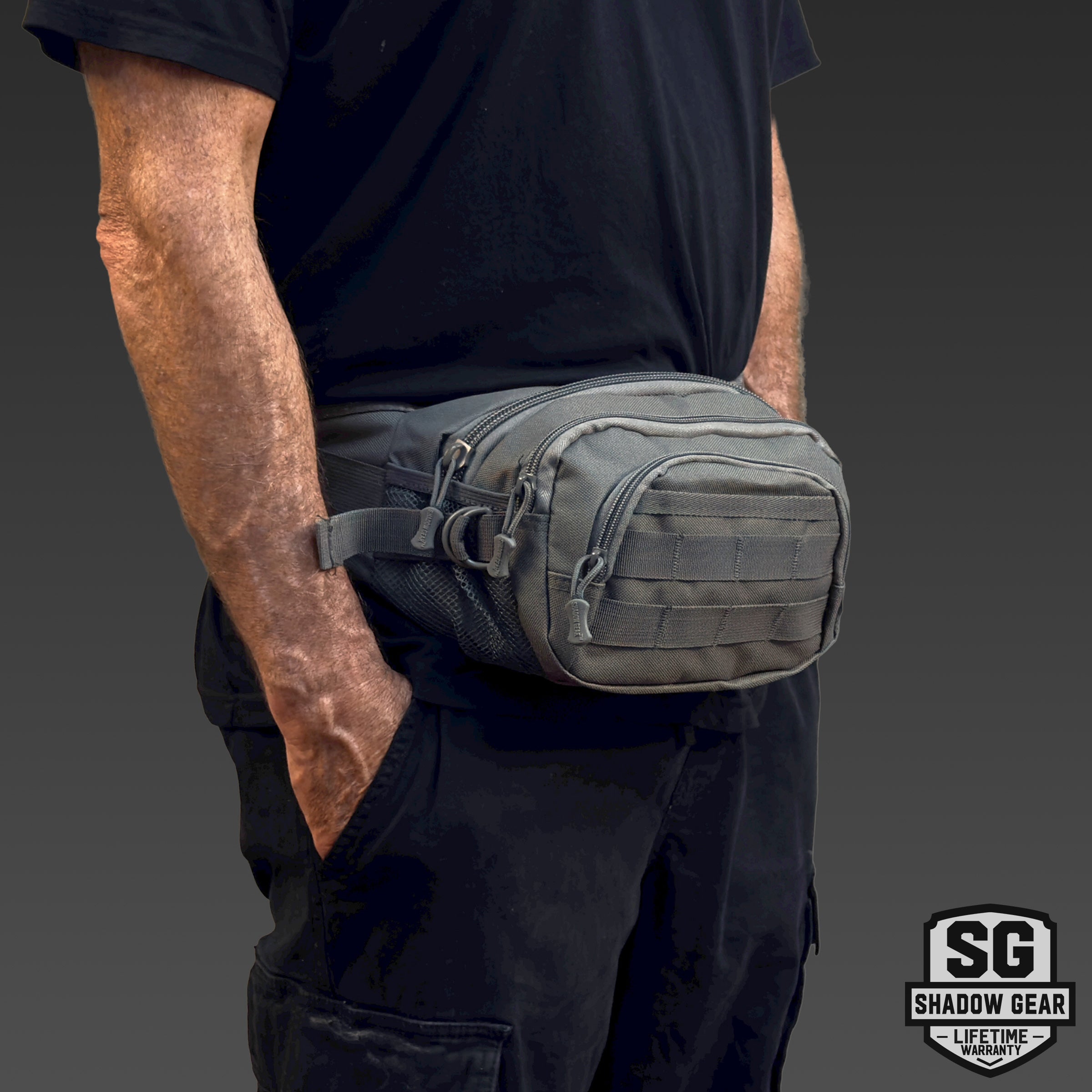 Shadow Gear SGF302 Tactical Fanny Pack - Men's EDC Waist Bag – Shadow ...