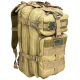 Shadow Gear SG702 Summit 28L Tactical MOLLE Rucksack in Tan - angle view